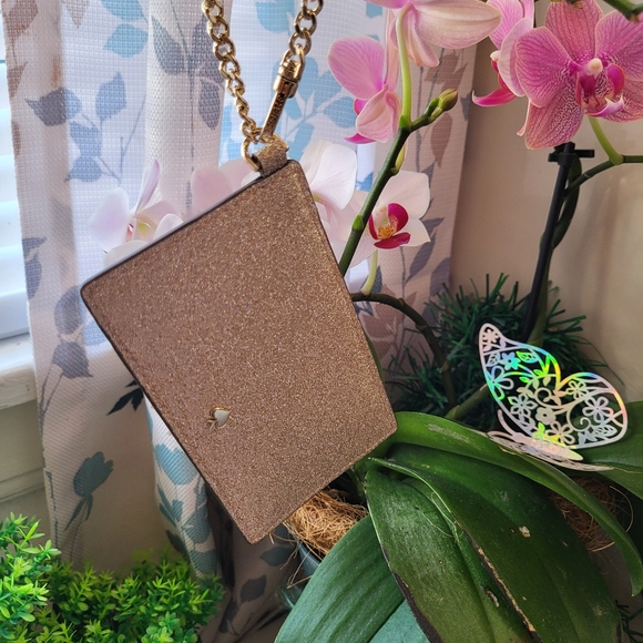 NWT BUNDLE Kate spade crossbody and cardholder with chain - Picture 10 of 11